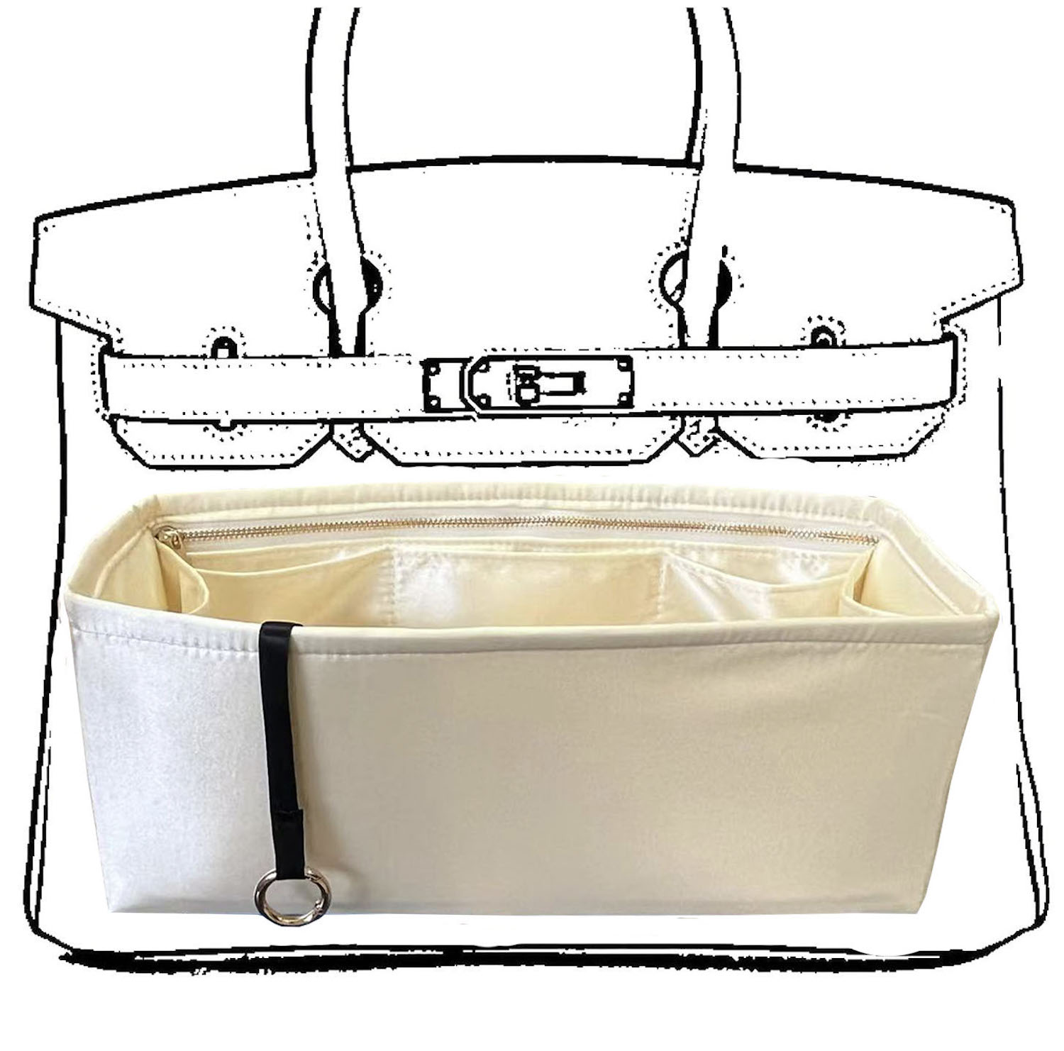 Purse Organizer Birkin S 25 30 - Luxury Skincare Women recension och pris
