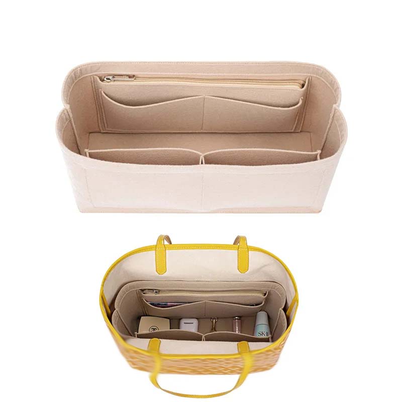Felt Insert Bag Cosmetic Organ - Luxury Skincare Women recension och pris