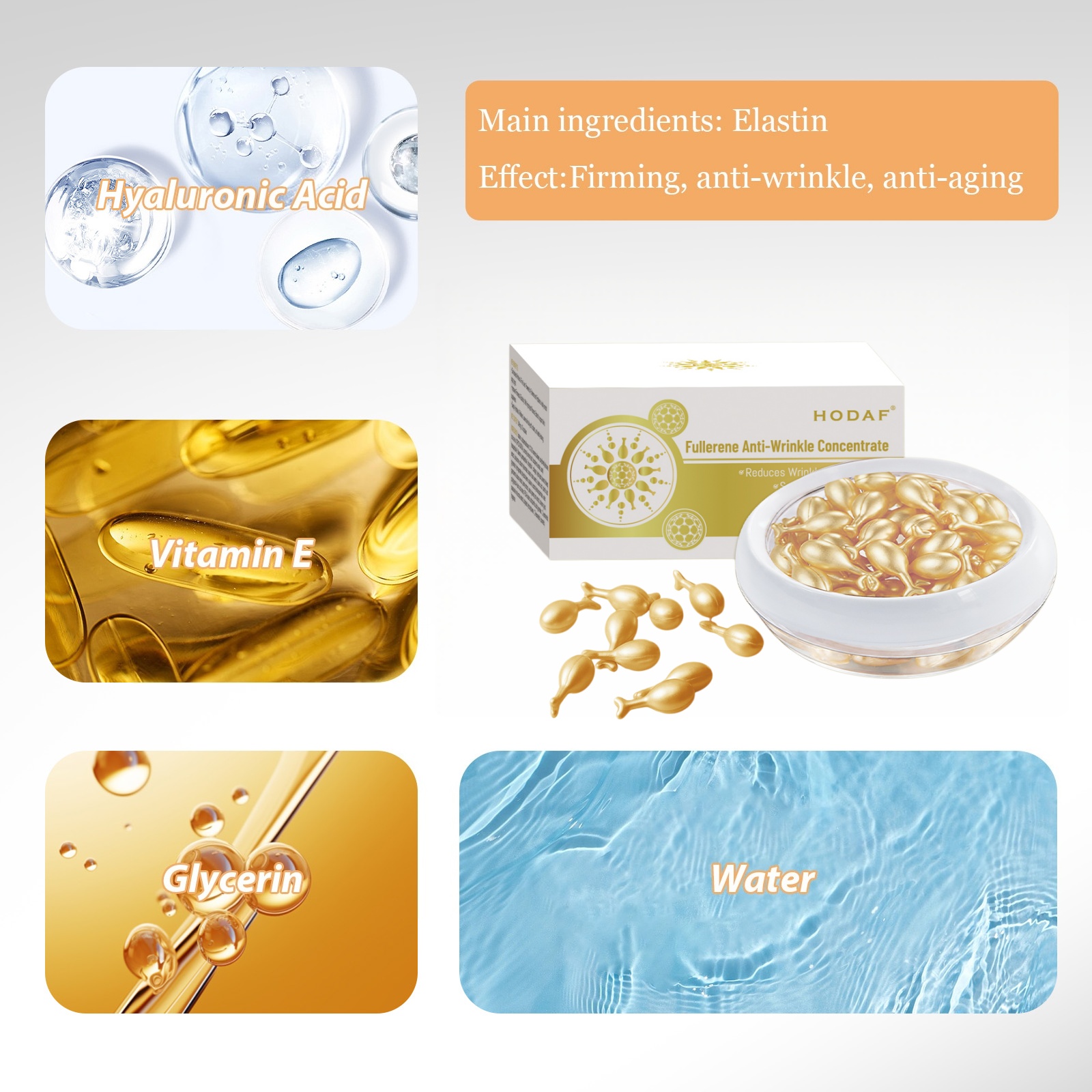 HODAF 30-Capsule Collagen Eye  - Luxury Skincare Shop recension och pris