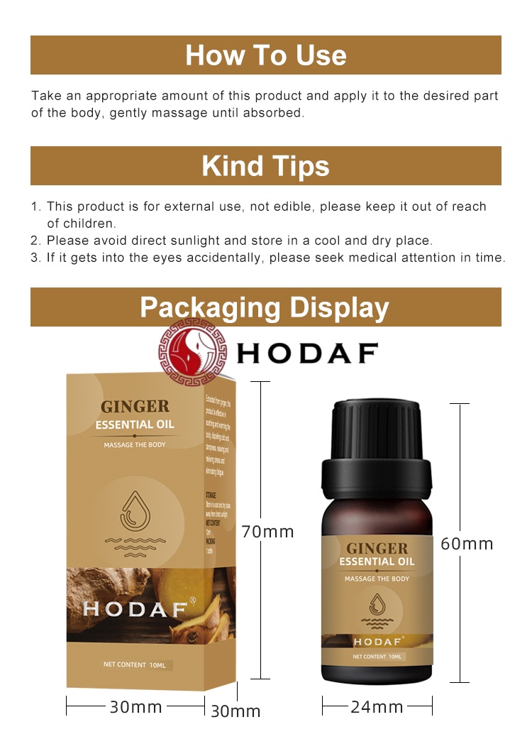 HODAF Blended Essential Oil: T - Luxury Skincare Shop recension och pris
